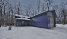 Legacy Whitetail Retreat — 65 Acres with New Custom Hunting Cabin off Dead-End Road in Clark County, Wisconsin