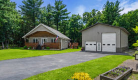 Luxury Country Estate on 10± Acres with Executive Shop & Private Woodland Setting