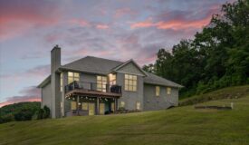 Luxury Vernon County Estate on 141 Acres with Organic Farmland, Views & Hunting