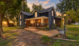 4-bedroom, 2-bath home is situated on 8.61+/- acres in the Town of Strongs Prairie, Adams County