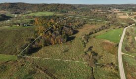 28+/- Acres of Wisconsin Countryside | Fenced Cattle Pasture, Hardwood Ridges, Stream & Dream Homesite